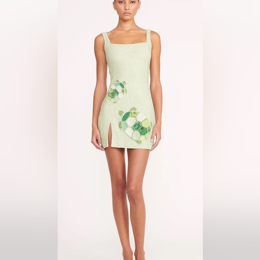 Staud Le Sable Dress Baby Turtle